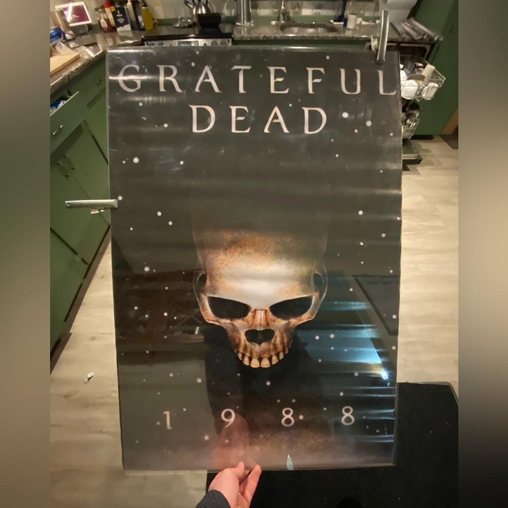Original 1988 Grateful Dead poster, 24 x 36